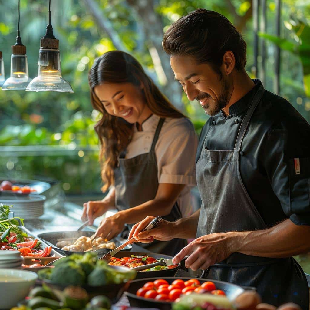 Couple et Cuisine : Cours de cuisine pour des soirées en duo